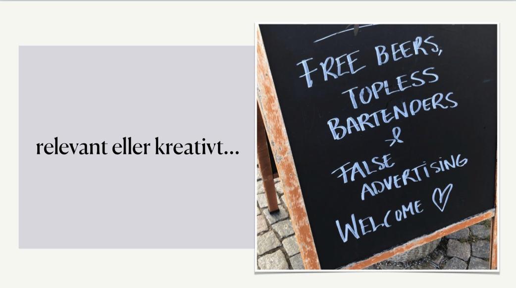 Innehåll som fungerar görs över tid.