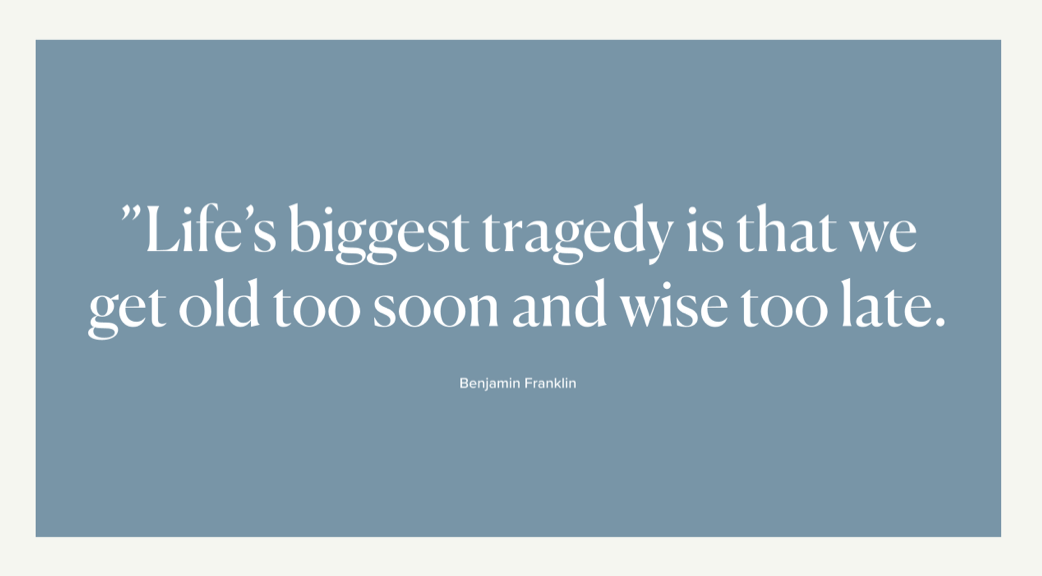 Denna veckan tänkte jag bara…